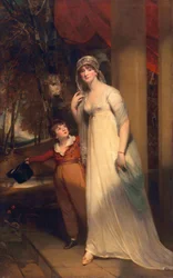 Frances Borlase, später Frances Grenfell, und Pascoe George Norman Grenfell, ca. 1804